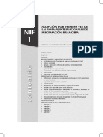 Niif Adopcion Por Primera Vez de Las Nor PDF