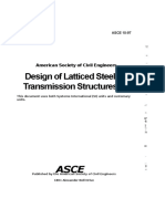 ASCE 10-97 Design of Latticed Steel Transmission Structures