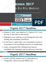 Virginia Election Eve 2017 Deck