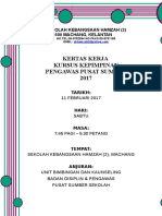 Kertas Kerja-Kursus Kepimpinan Pengawas Pss 2017