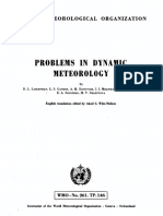 Wmo 261 Problem Dynamic Atmosferic