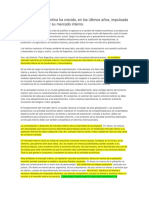 La Economía Argentina Ha Crecido