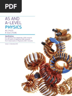 AQA A Level Chemistry Specification | PDF | Covalent Bond | Mole (Unit)