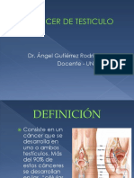 Cáncer de Testículo