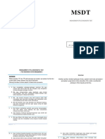 Buku Soal MSDT PDF