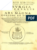 Musurgia Universalis - Tomus 1 Et 2 (Kircher)