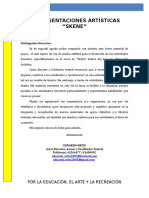 Representaciones artísticas Skene guía docente teatro