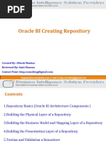 Download OBIEE Repository Basics by BISP by Amit Sharma SN36389916 doc pdf