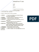 Atividades Portugues 6° Ano (5 Sérire) Subst PDF