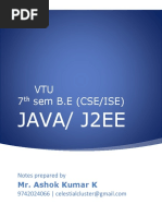 Java 7th Sem Ashokkumar