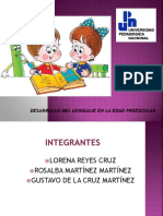 desarrollo del lenguaje en educacion preescolar.ppt