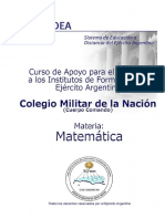 Cuadernillo Matemática