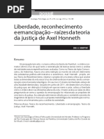2. SOBOTTKA. Liberdade, Reconhecimeto e Emancipação