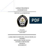 Laporan Praktikum Geomorfologi Bentang Alam Struktural