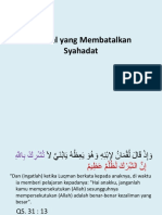 Hal Membatalkan Syahadat.pptx