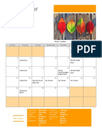 November Calendar