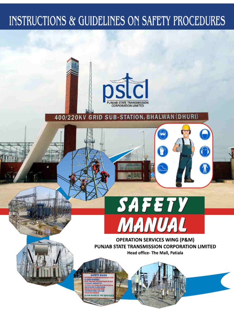 Safety Manual New | PDF | High Voltage | Electrical Substation