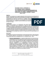 1. Instructivo Pioneros II Caracterización Nivel de Fluidez y Comprensión Lectora 3ro y 5to