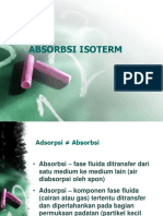 ADSORPSI ISOTERM-pertemuan 4