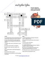 Digestivesystem Crossword