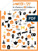 Printable Halloween I Spy