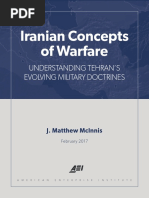 Iranian Concepts of Warfare
