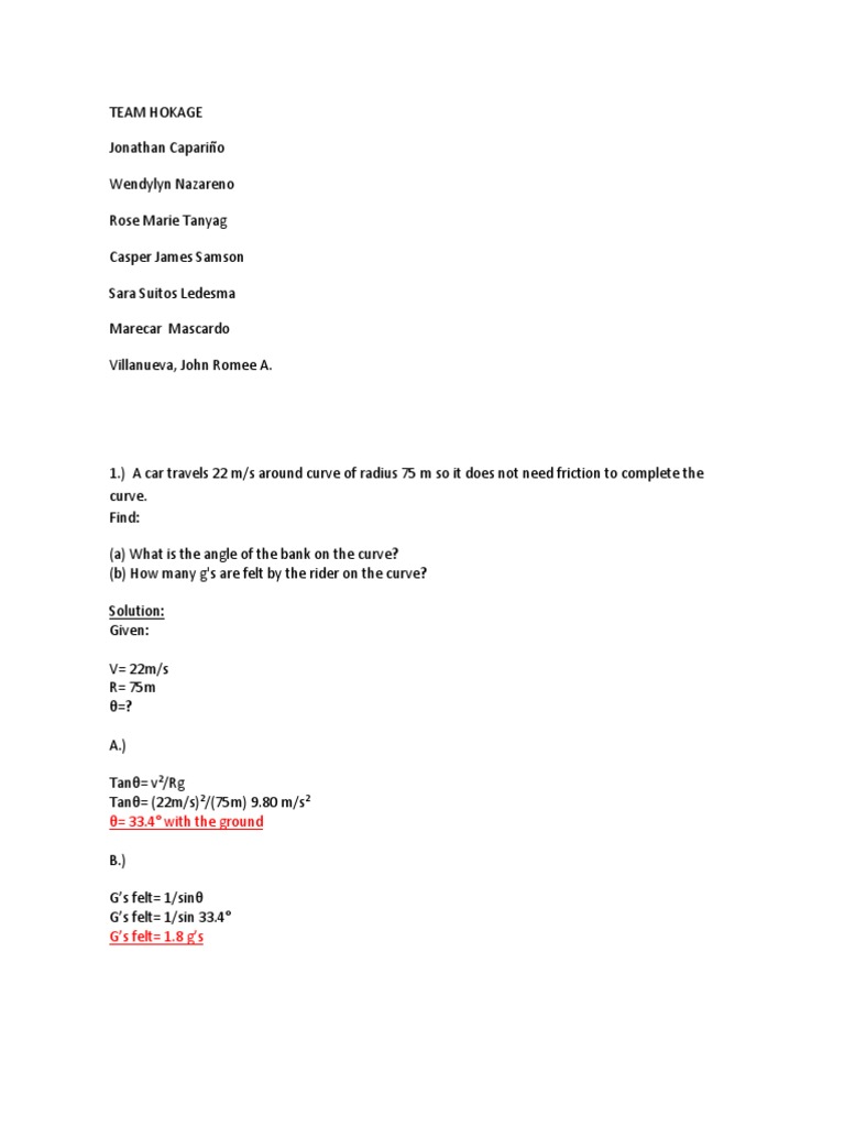 Dynamics Problem Solving Pdf Golf Course Acceleration