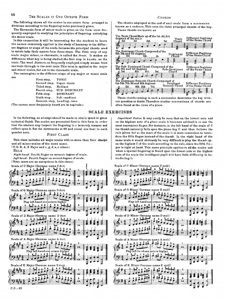 Mastering The Scales and Arpeggios 1 PDF