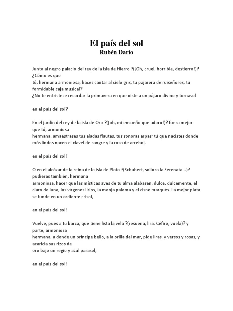 El Pais Del Sol Pdf