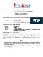 Surat Perjanjian Pengetesan Benda Antik Anti Cukur