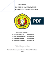 Makalah Koordinasi Dan Rentang Manajemen