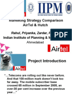 Marketing Strategy Comparison of Airtel and Hutch 20631