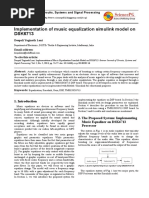 DSP Project Research Paper