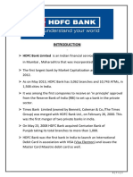 History and Growth of HDFC Bank