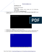 Cara Instal Windows XP PDF