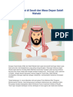 Deradikalisasi Di Saudi Dan Masa Depan Salafi Wahabi
