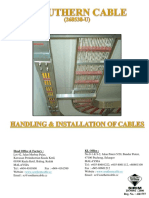 21 - Handling & Installation of Cables