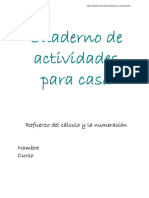 4cuaderno de Tareas para Casa 3º PDF