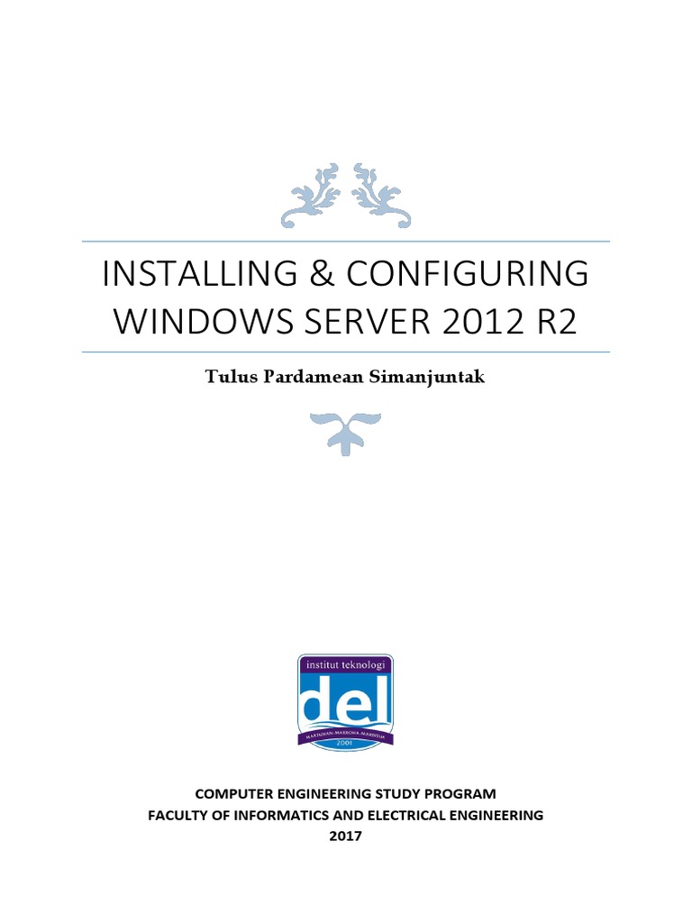 Windows Server 2012 R2 Setup Guide | PDF | Microsoft Windows | Server ...