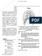 Tórax - Wikipedia, La Enciclopedia Libre