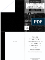 FranCois de Polignac-Cults, Territory, and The Origins of The Greek City-State-University of Chicago Press (1995) PDF