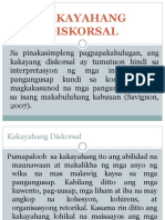 Kakayahang Diskorsal