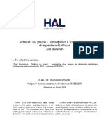Gestion Du Projet _ Conception d'Un Hangar en Charpente Métallique - Document