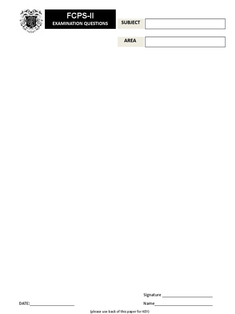 SAQ Template PDF