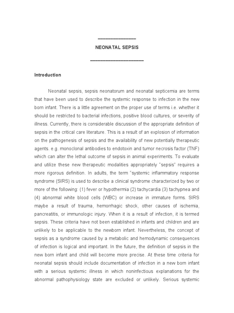 Nicu case study examples picture
