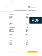Level 2 Antonyms 3 PDF