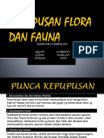 Kepupusan Flora Dan Fauna