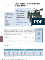 High-Speed Voltage Output - 1 MS/s/Channel, 12 or 16 Bit, 4 or 8 Channels