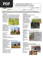 AVALIAÇÃO DE GEOGRAFIA