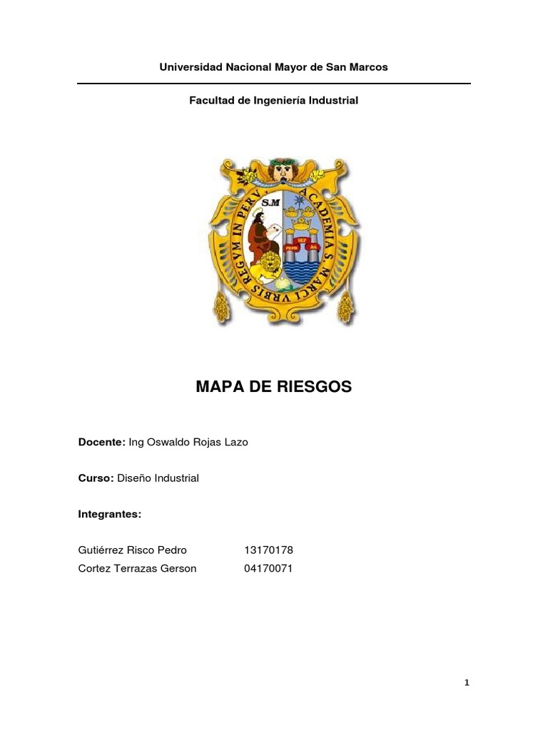 Mapa de Riesgos y Evacuación en Edificios | PDF | Seguridad y salud ...